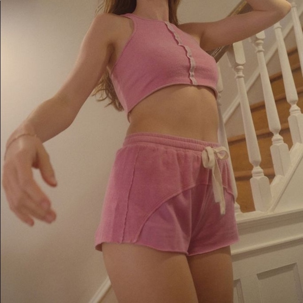 Urban outfitters fleece drawstring shorts - Picture 3 of 12